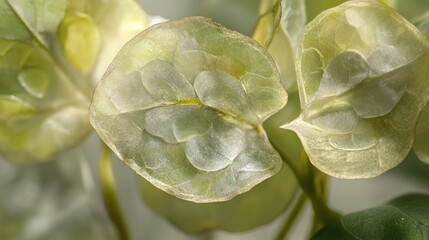 Fototapeta premium A detailed shot of a plant's leaves, ideal for botanical or environmental uses