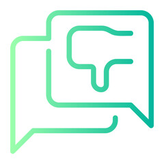 dislike gradient icon