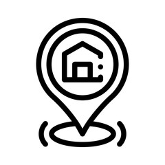 location line icon