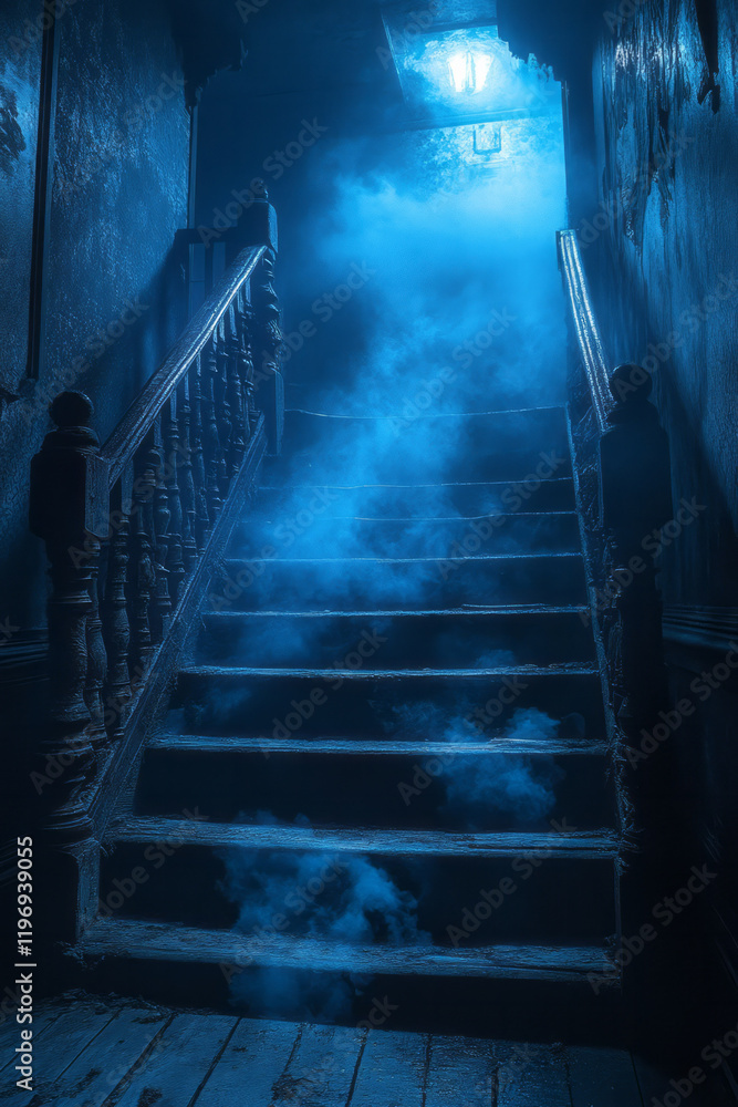 Aufkleber a mischievous ghost in a haunted house plays funny pranks on the new residents, leading to amusing a