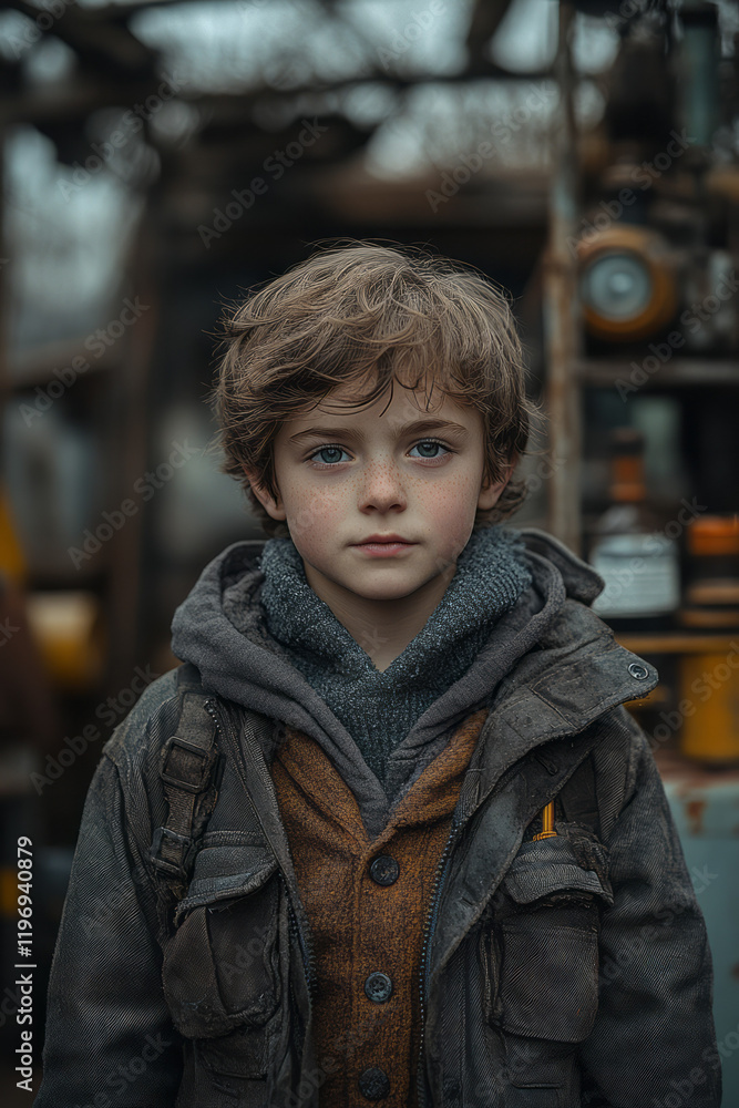 Poster a child prodigy in science faces bullying and isolation, culminating in a tragic event that highligh