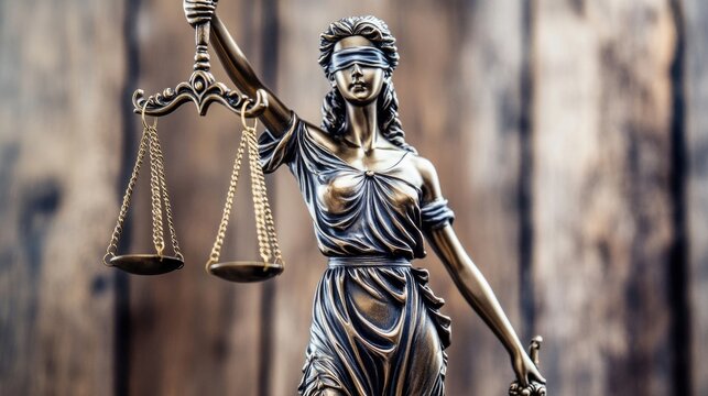 A symbol of fair and impartial justice