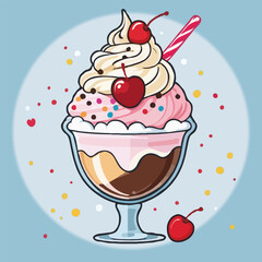 strawberry ice cream