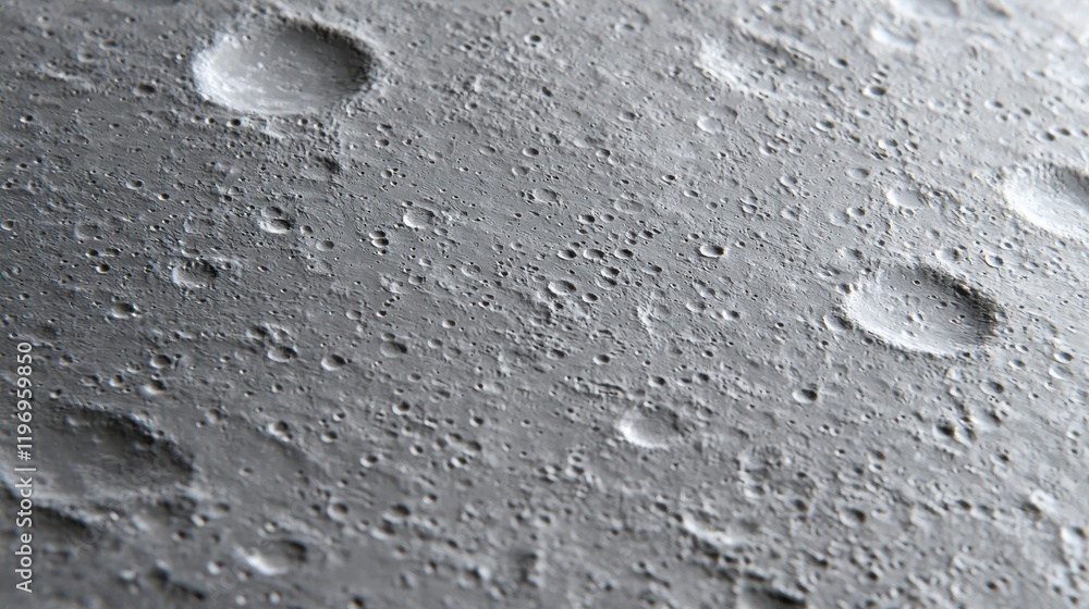 Aufkleber mercury's cratered surface exploration planet mercury scientific image space environment close-up vi
