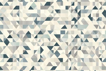 Obraz premium Abstract geometric pattern with various shapes and muted colors.