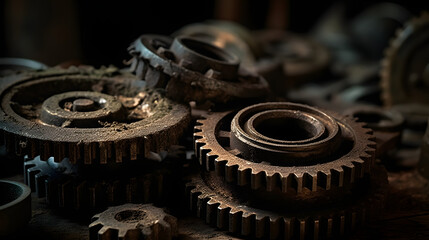 a bunch of gears