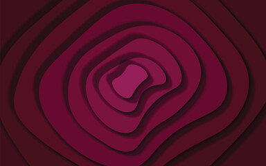 3D abstract background and paper cut shapes. for business presentations, flyers, posters and invitations. red carving art