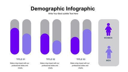 mega set of editable demographic infographics collection human Charts ,social report ,data people presentation graphic UI, UX, KIT elements. annual statistics