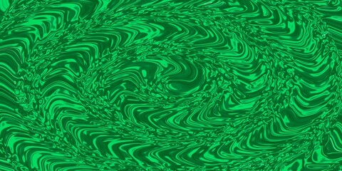 Abstract emerald green liquid marble pattern background