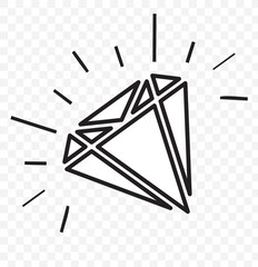 diamond, emblem symbol icon vector logo. Diamond icon. Big collection quality diamonds. Linear diamond style and silhouette. Royal diamond icons collection set. Vector illustration. eps 10.