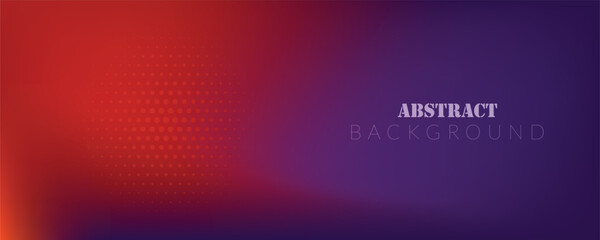 Abstract Purple-Orange Gradient Background with Halftone Effects