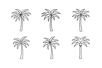 Obraz premium set of silhouettes of icon 