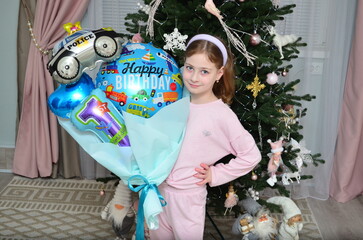 gift bouquets of foil balls