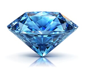 diamond isolated on a white background