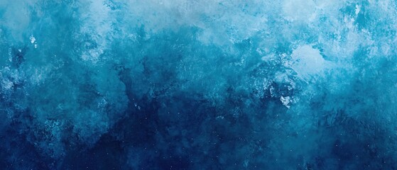 Serene Blue Abstract Texture Background Deep Ocean Night Sky Hues