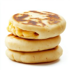 Colombian Arepas Stuffed with Cheese