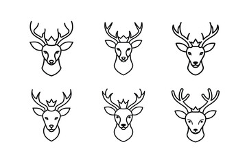 Obraz premium set of funny animals