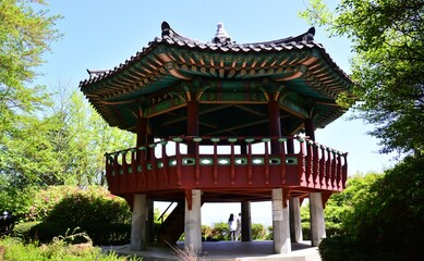 Fototapeta premium 매봉산 정자