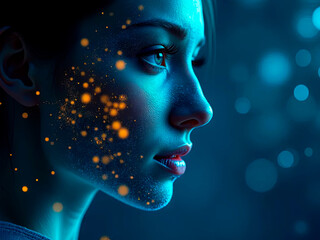 Abstract,disease spread,Virus,nasal congestion,germs,infection,Beautiful illustration health care concept,virus protection