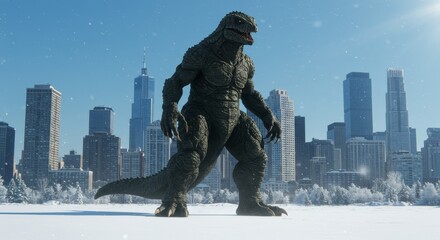 giant lizard monster
