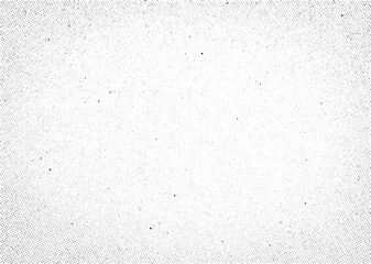 Vector halftone dot pattern with a smooth gradient effect. Subtle vignette effect with fading black dots on white background.