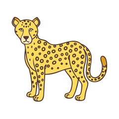 cheetah spots pattern vector icon, cheetah spots pattern vector illustration -simple illustration of cheetah spots pattern, perfect for cheetah spots pattern logos and icons and themed design 