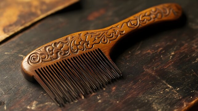 Antique Scooby-Doo themed novelty comb