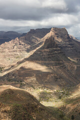 landscape with sky and clouds, Gran Canaria