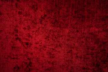 red textured fabric background