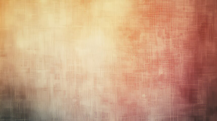 Fototapeta premium abstract vintage grunge beige and red textured background with warm tones and crosshatched pattern for design