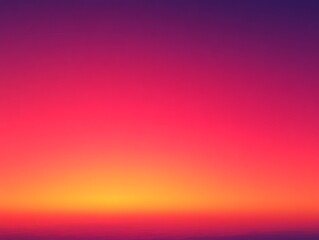Naklejka premium Vibrant gradient sunset background.