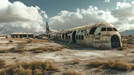 Abandoned military base 