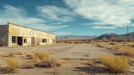 Abandoned military base 
