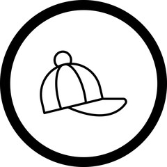 Cap Vector Icon Design