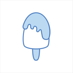 Popsicles vector icon