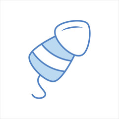 Firecracker vector icon