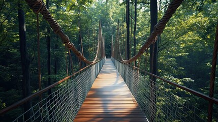 Fototapeta premium Forest Canopy Walk