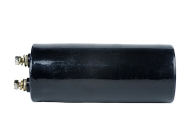 Fototapeta premium Rechargeable Battery Accumulator on a white background