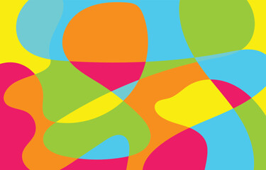 Colorful Abstract background design, vector art