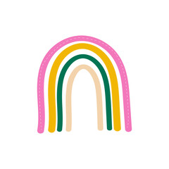 Cute summer rainbow