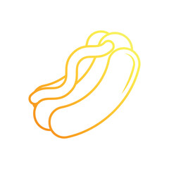 Hot Dog vector icon