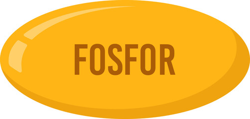 label nutritien fosfor