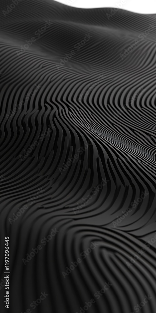 Poster abstract dark waves elegant black pattern texture background design