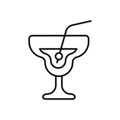 Coctail vector icon