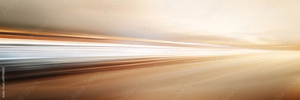 Poster golden light abstract gradient with dynamic flow and serene tones