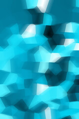 Obraz premium blue abstract mosaic background / spring business background, design lines broken wallpaper, blue gradient light