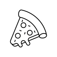 Pizza Slice vector icon