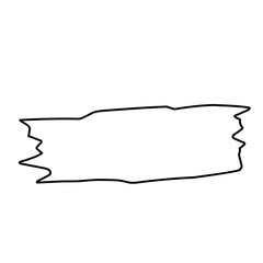 Fototapeta premium Doodle Line Text Highlighter