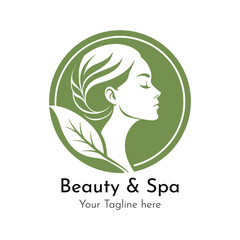 beauty and spa logo design template
