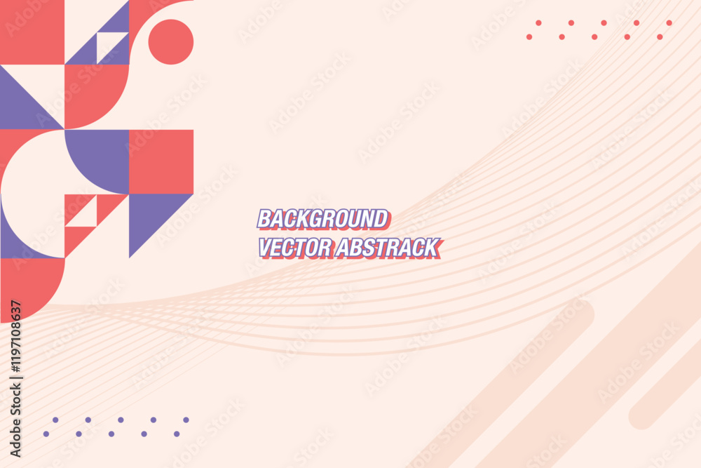 Fototapete a set of covers with a minimal design background for the banner vector eps.10